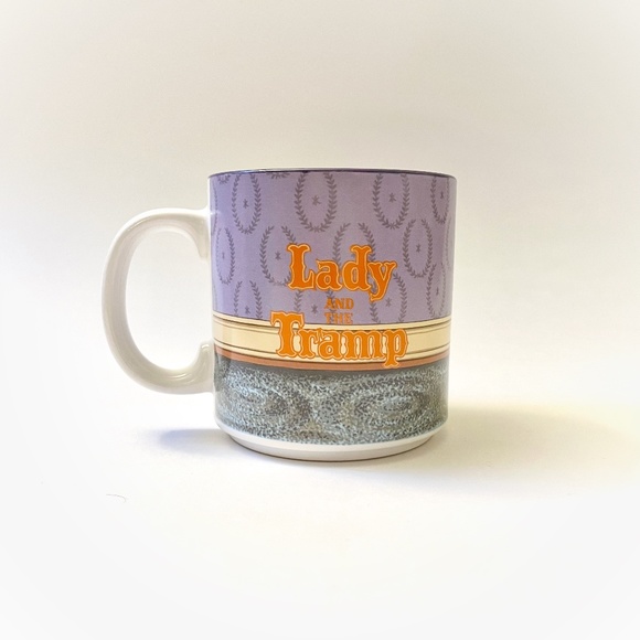 VTG Walt Disney’s Classic Lady and the Tramp Mug with Box - Picture 2 of 13